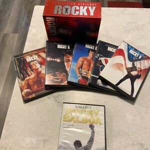 Rocky Complete DVD Collection with Red Box